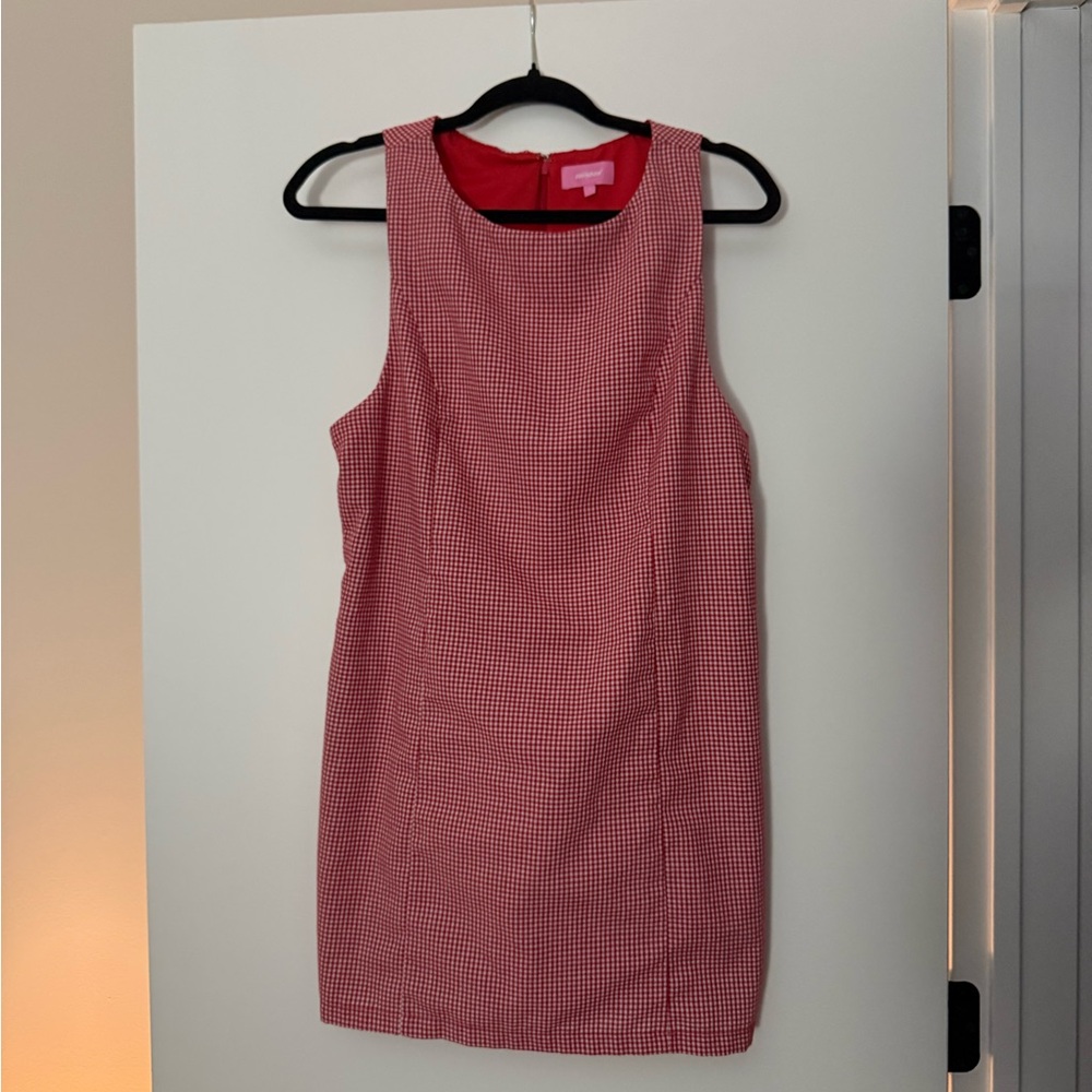 Red Sleeveless Romper